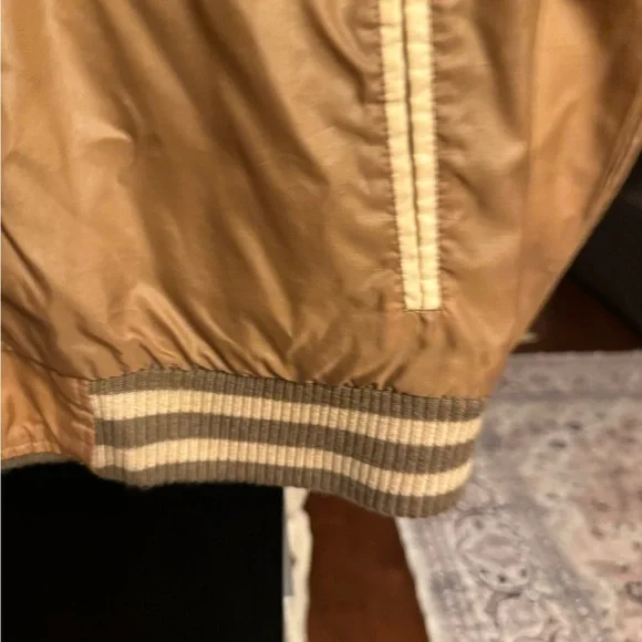 Vintage 1980s Reversible Jacket Men’s Large Cream Brown